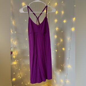Athleta Purple Mini Dress